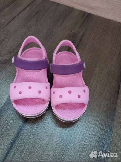 Новые панама,купальник(трусики) /сандалии crocs c6