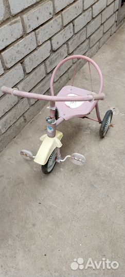 Детский трехколесный велосипед СССР