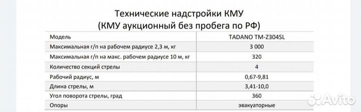 Услуги манипулятора, эвакуатора, грузоперевозки