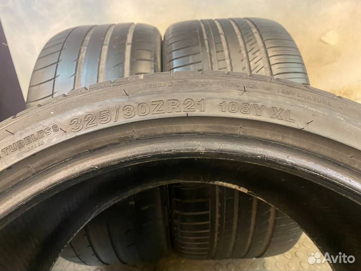 Dunlop SP Sport Maxx GT 285/35 R21 и 325/30 R21 105Y