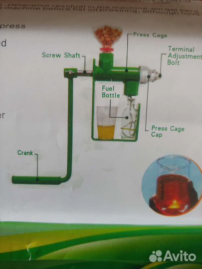 Пресс для отжима масла ручной