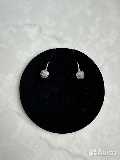 Серебряные серьги Pandora