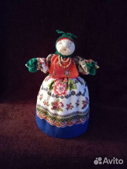 Роскошная баба на чайник, аромакукла