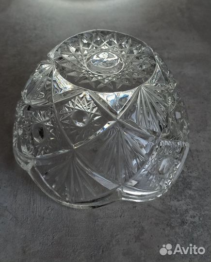 Салатник хрусталь СССР