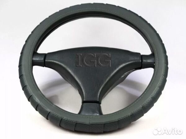 Оплетка для руля Складка перфорация M(37-38см)