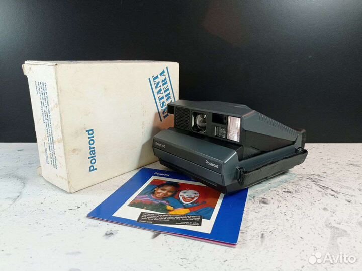 Фотоаппарат моментальной печати Polaroid винтаж