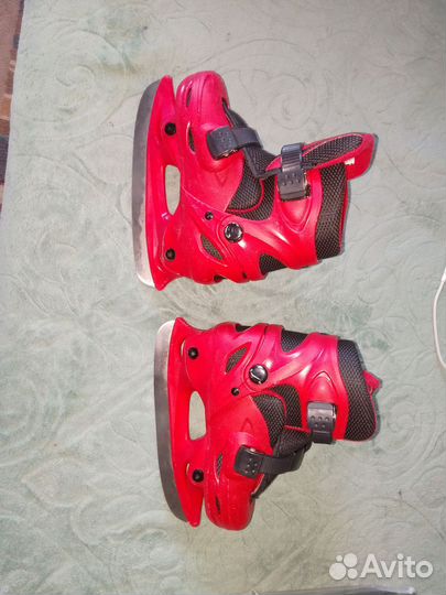 Коньки детские раздвижные 27 31