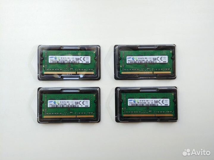 Оперативная память для ноутбука DDR3 / DDR3L
