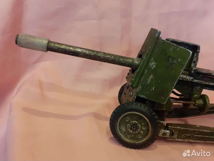 Игрушка пушка СССР