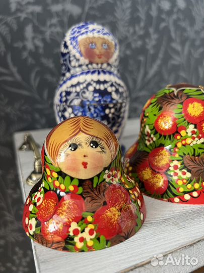 Матрешки из дерева