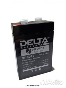 Аккумулятор 6В 2.8А/ч (Delta)