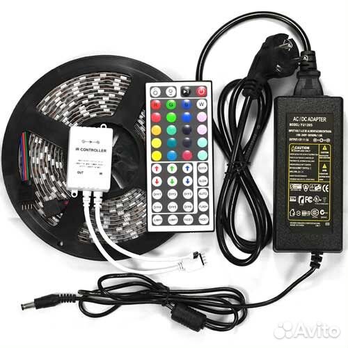 Светодиодная лента 5050 RGB 144 led/m комплекты