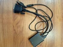 Адаптер hdmi - vga с поддержкой aux и micro usb