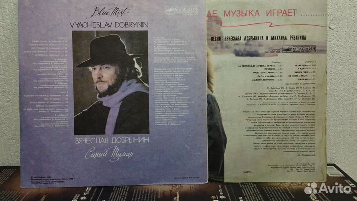 Виниловые пластинки Вячеслав Добрынин