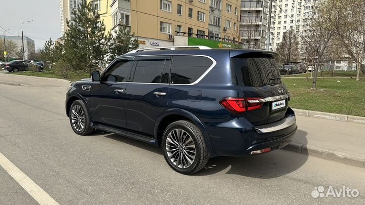 Infiniti QX80 5.6 AT, 2018, 133 000 км