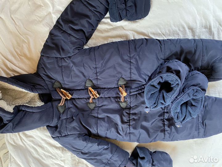 Осенний комбинезон 74