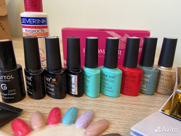 Набор для маникюра лаки