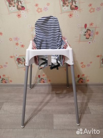 Детский стул для кормления IKEA антилоп + столешни
