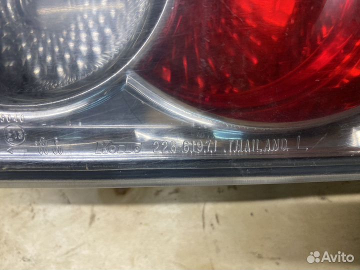 Фонарь задний левый на mazda 6 gg