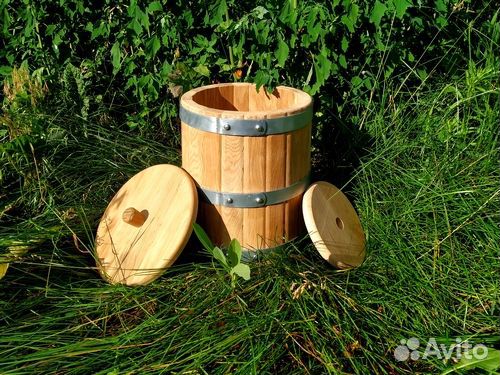 Кадка дубовая