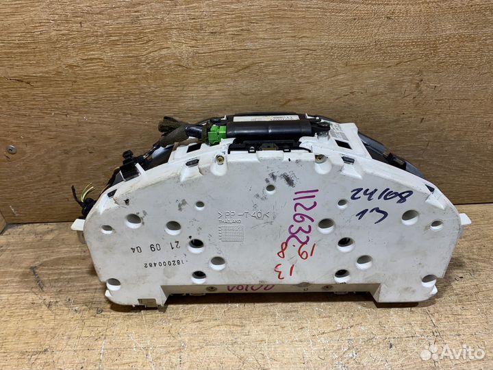 Панель приборов Volvo S40, V50 дизель 112632