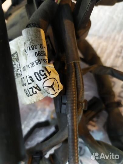 Жгут проводов двигателя Mercedes с катушками