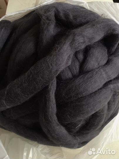 Толстая пряжа меринос