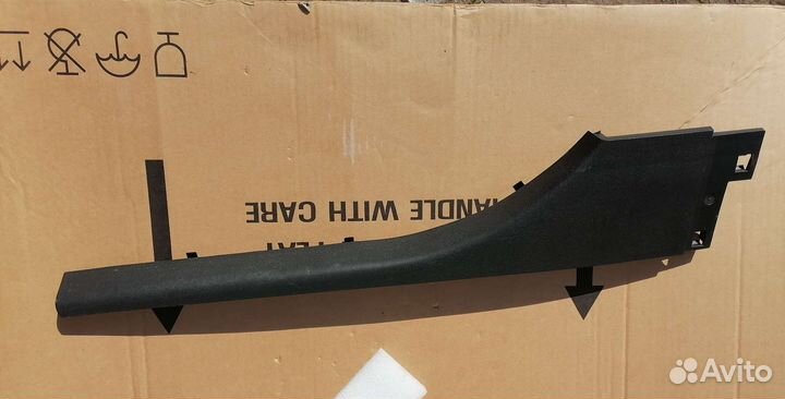 Накладка переднего правого порога Renault Fluence