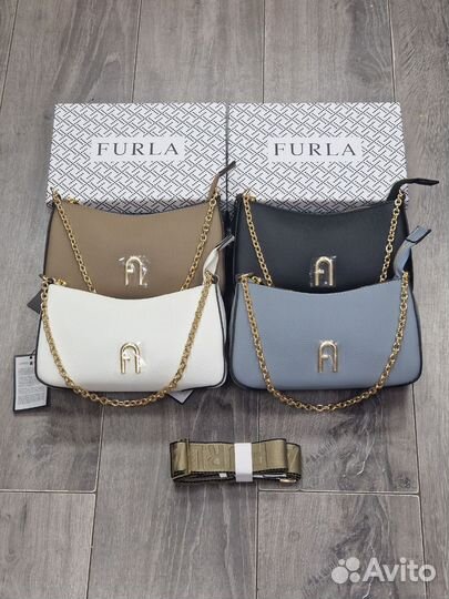 Сумка Furla натуральная кожа