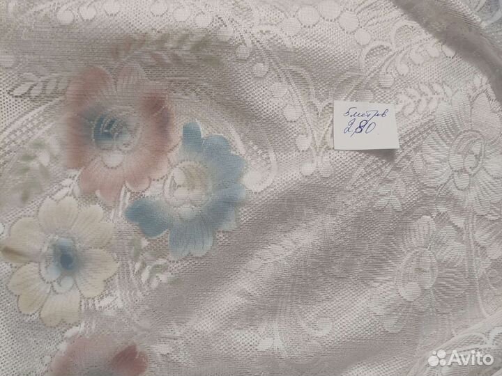Ткань из СССР на тюль