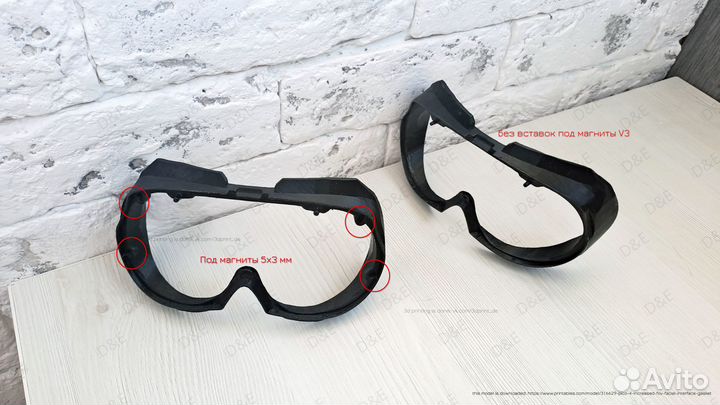 Вставка для Pico4 VR (увеличенный угол обзора) New