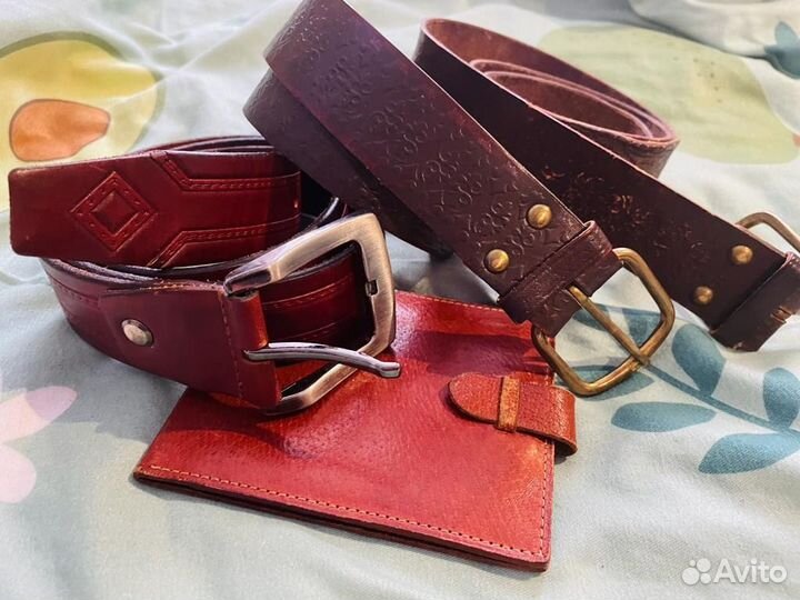 Ремень мужской наткожа б/у