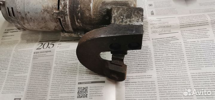 Электрические ножницы по металлу СССР