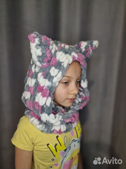 Балаклава с ушками