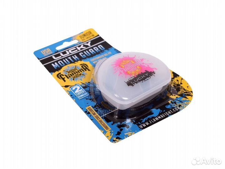 Защита рта (капа) детская - Lucky blue с футляром