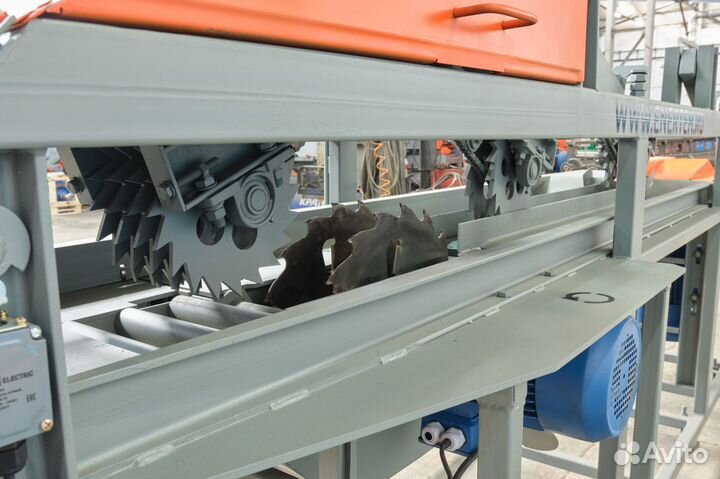 Град 4 станок 4-х пильный для переработки горбыля