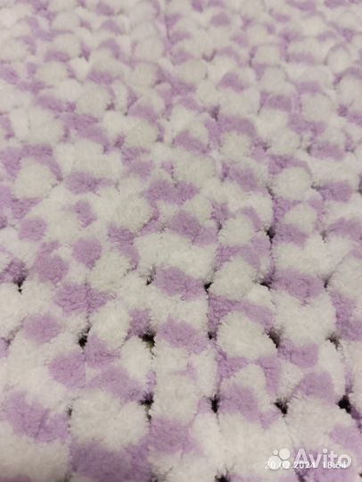 Плед детский вязаный