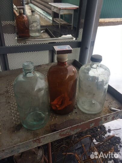 Бутылки старинные