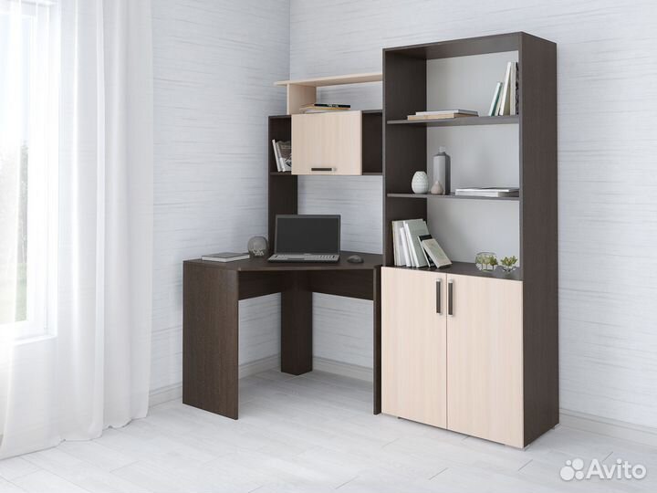 Стеллаж к столу (Квартет-12)