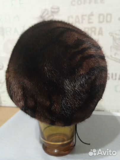 Шапка женская мех норка