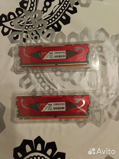 Оперативная память Jazer DDR4 16gb х2