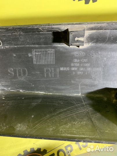 Накладка на порог правая Kia Sportage 4 QL