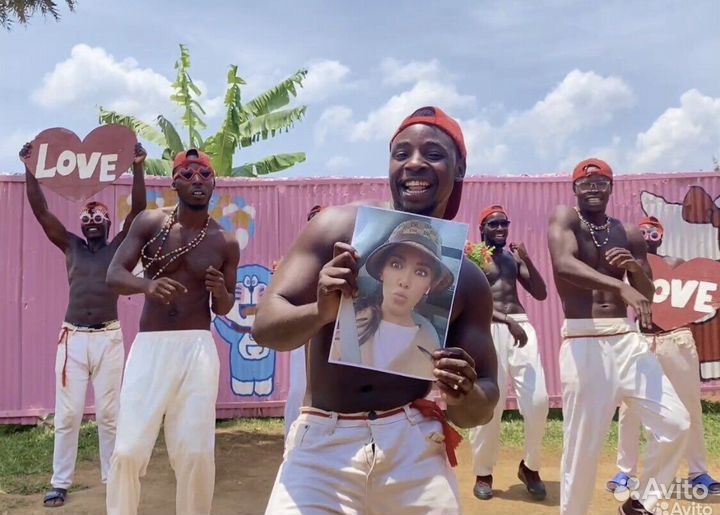 Видеопоздравление из африки