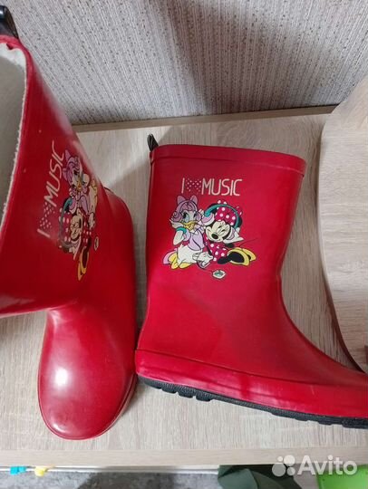 Резиновые сапоги 31-32