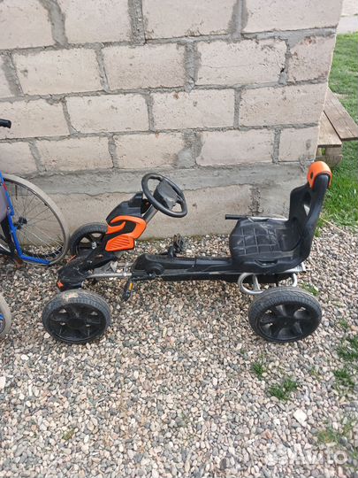 Детская авто велосипед