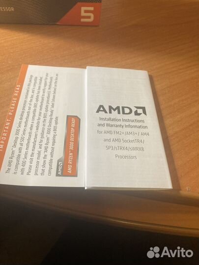 Процессор AMD ryzen 5 3600 oem