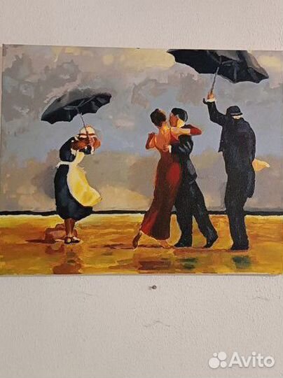 Картина акрилом на холсте Веттриано 40х50