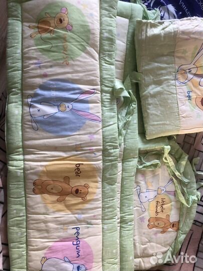 Бортики в кроватку