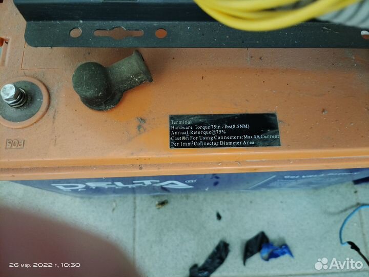 Аккумуляторная батарея для ибп Delta GEL 12-100