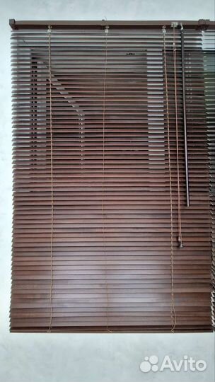 Жалюзи горизонтальные деревянные